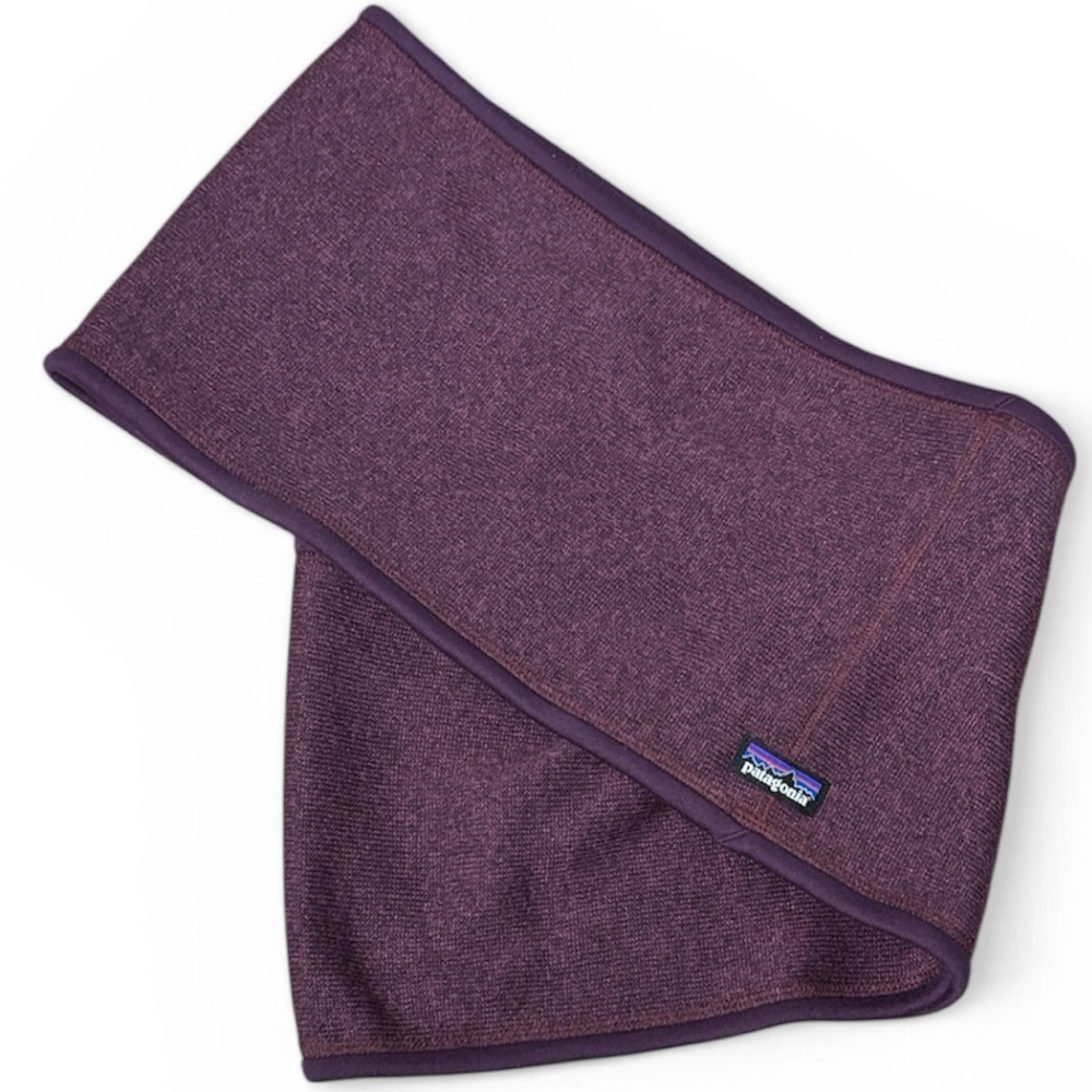Patagonia Plum/Mulberry Wool-Blend Neck Warmer
